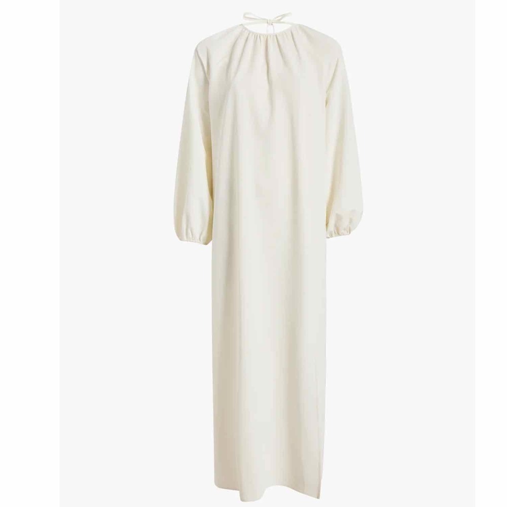Hill House The Simone Maxi Dress Size Large Coconut Milk